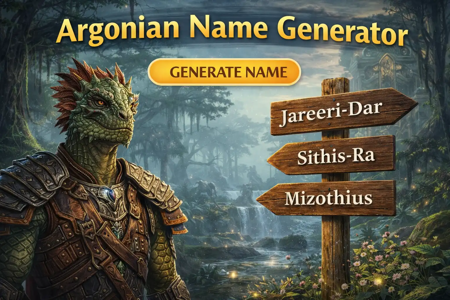 Argonian Name Generator