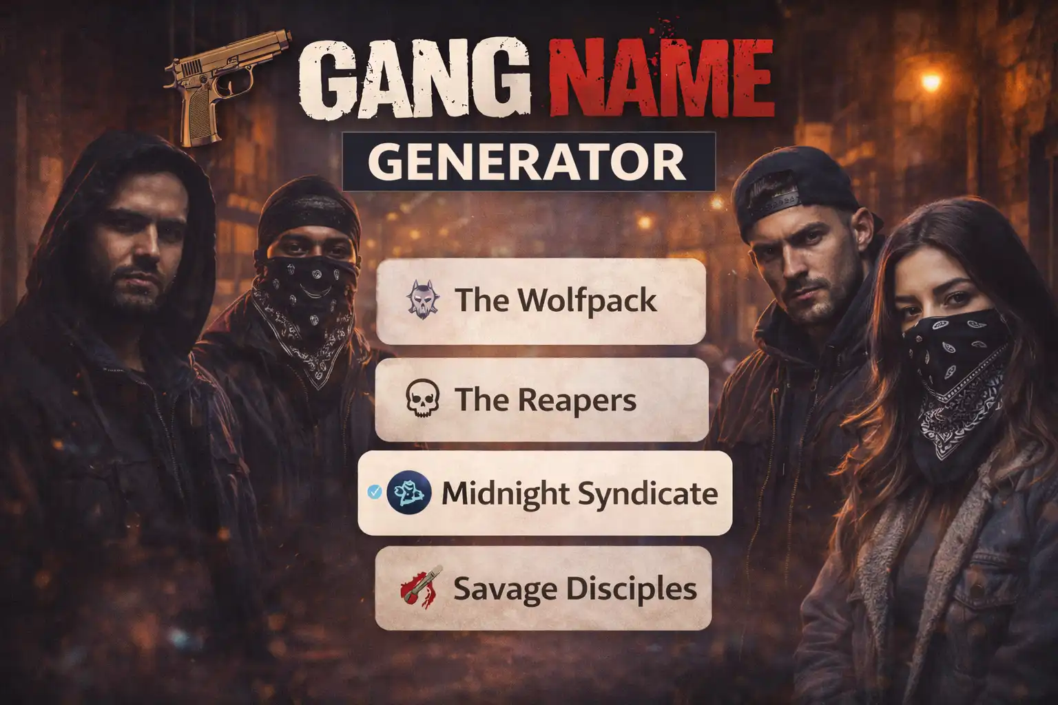 Gang Name Generator