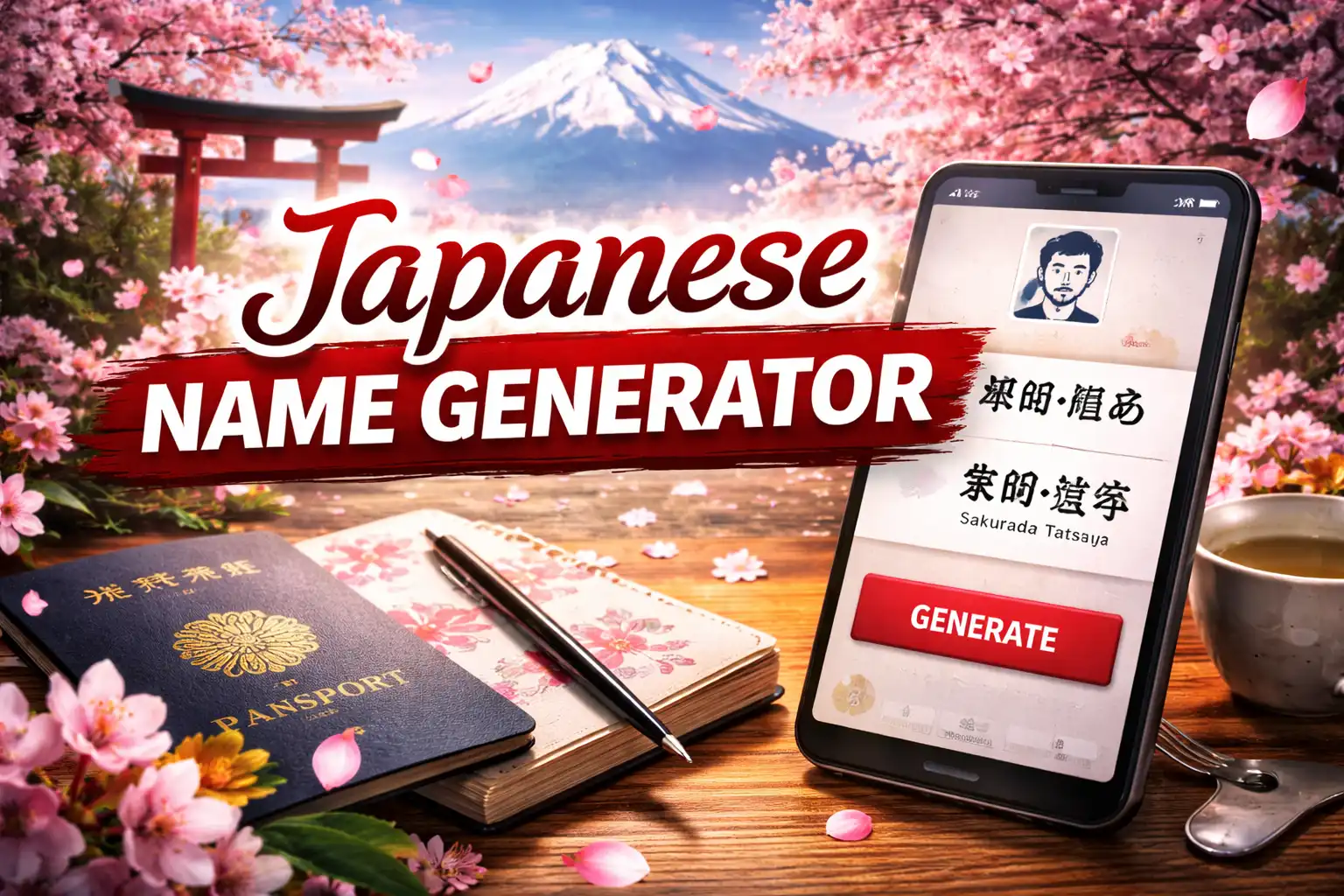 Japanese Name Generator