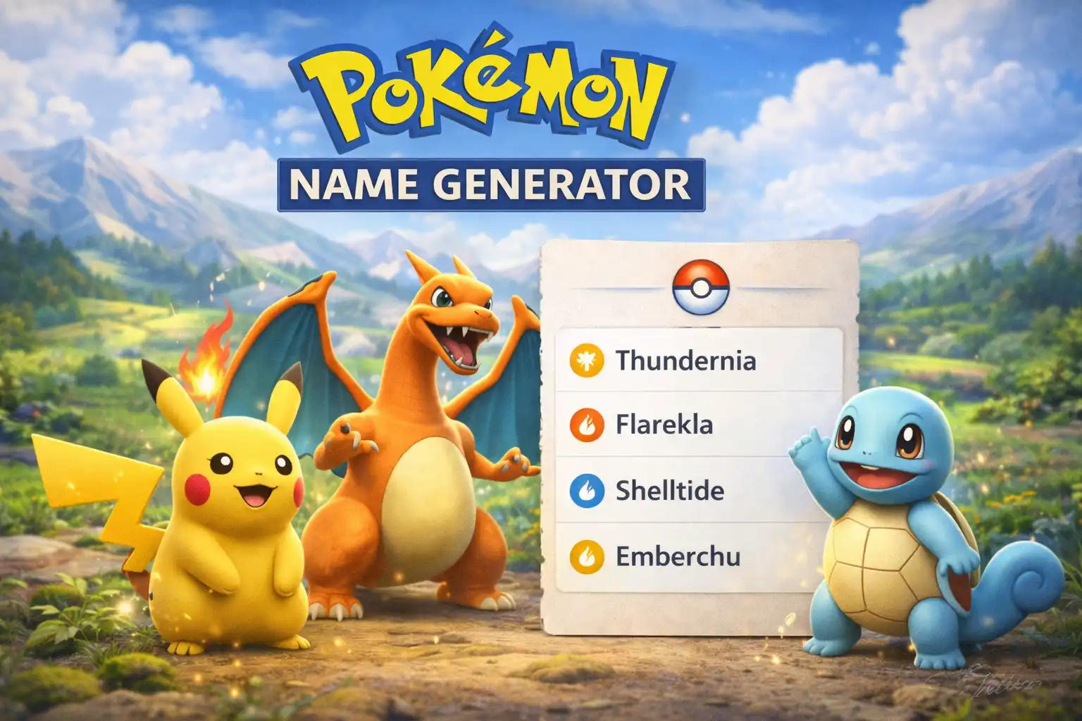 Pokemon Name Generator