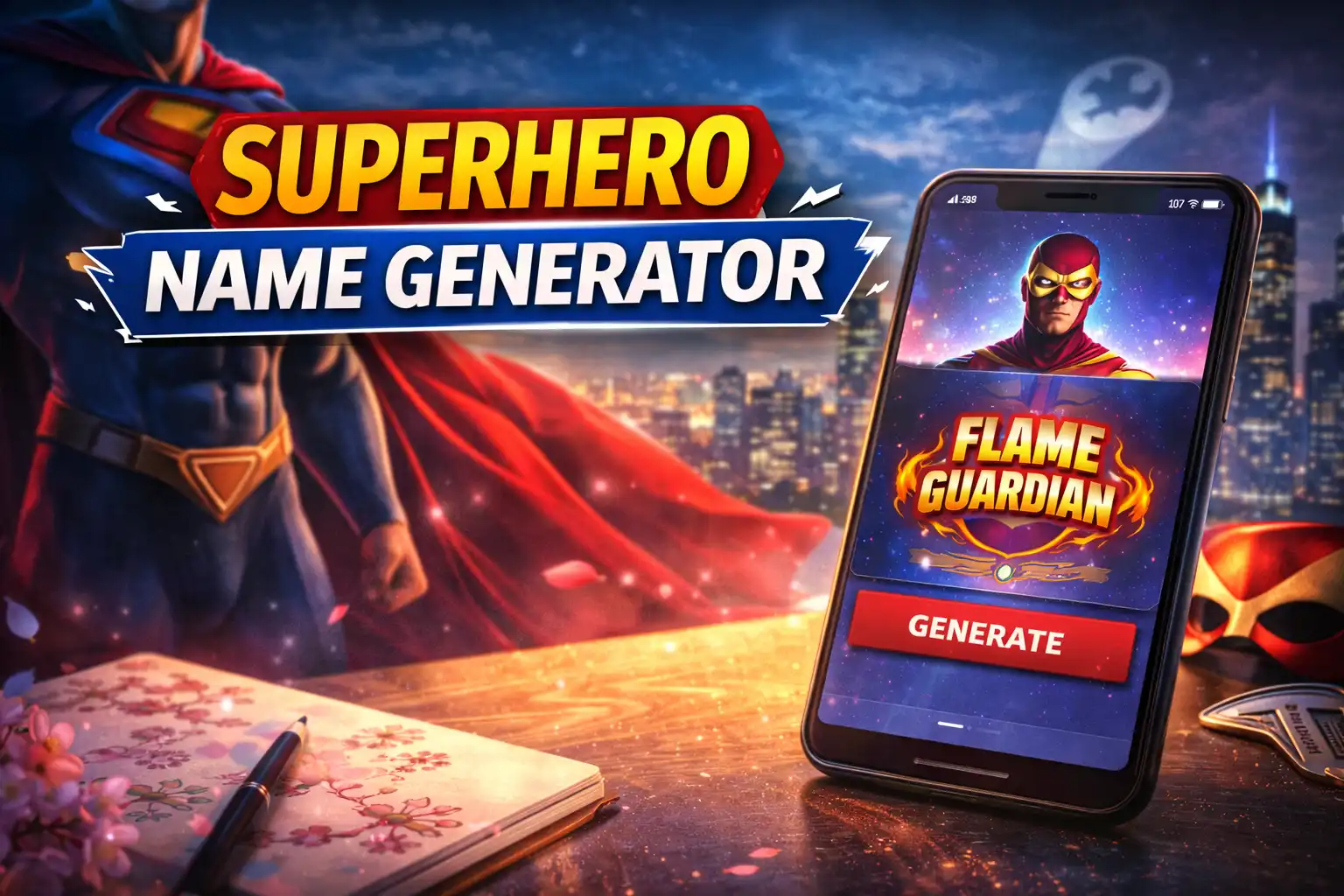 Superhero Name Generator