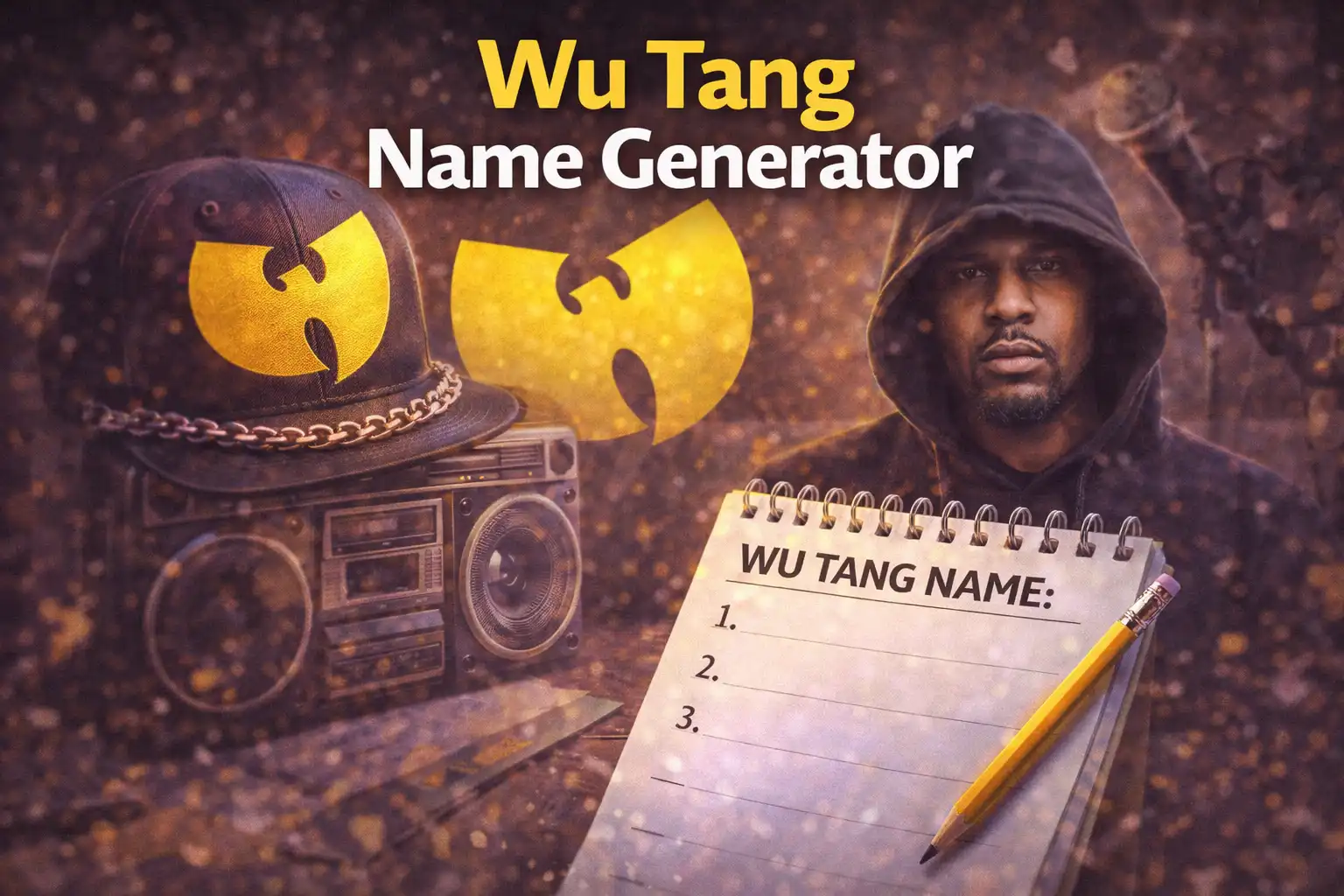 Wu Tang Name Generator